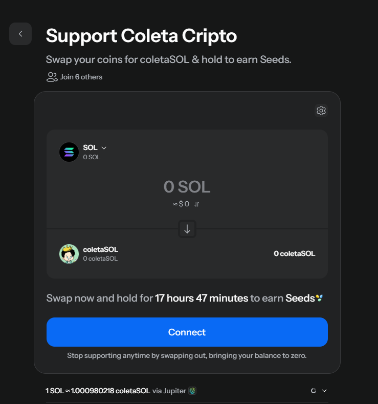 Coleta_Cripto's tweet photo. proud of @sanctumso.
Happy to be the first Brazilian community to have its own LST.
Proud of @solana.

🌱
https://t.co/W6DOlTHUPF https://t.co/KD5diHPVzR
