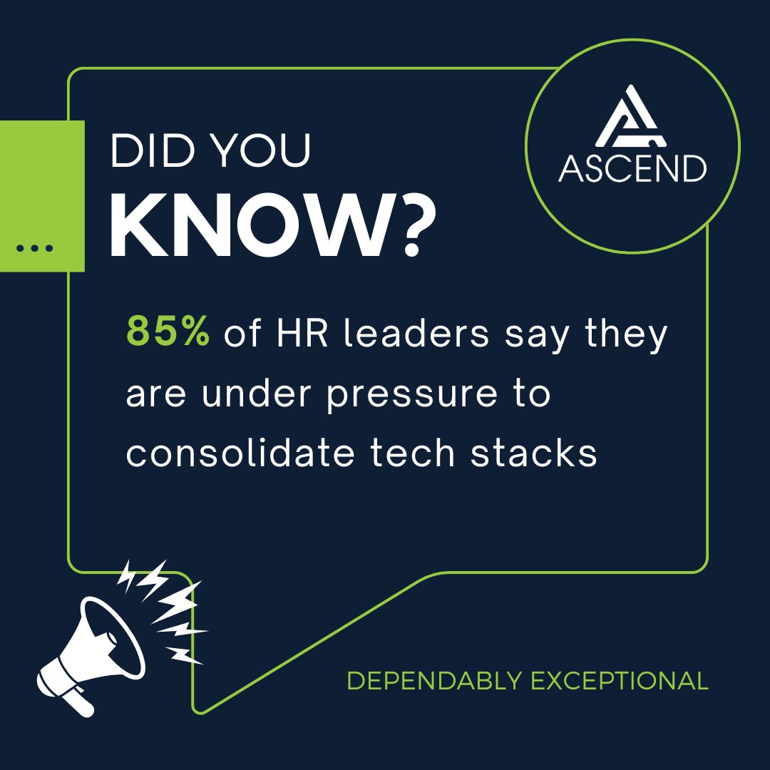 Ascend_PS's tweet image. A @worklife_news  article looks at trends in HR technology and what HR leaders are focusing on for the future. ℹ️worklife.news/technology/a-d…

What&apos;s on you radar for 2025, and might you already have the tools in your #HCM?

#HRtechstack #HRtools #consolidation #HRfuturefocus