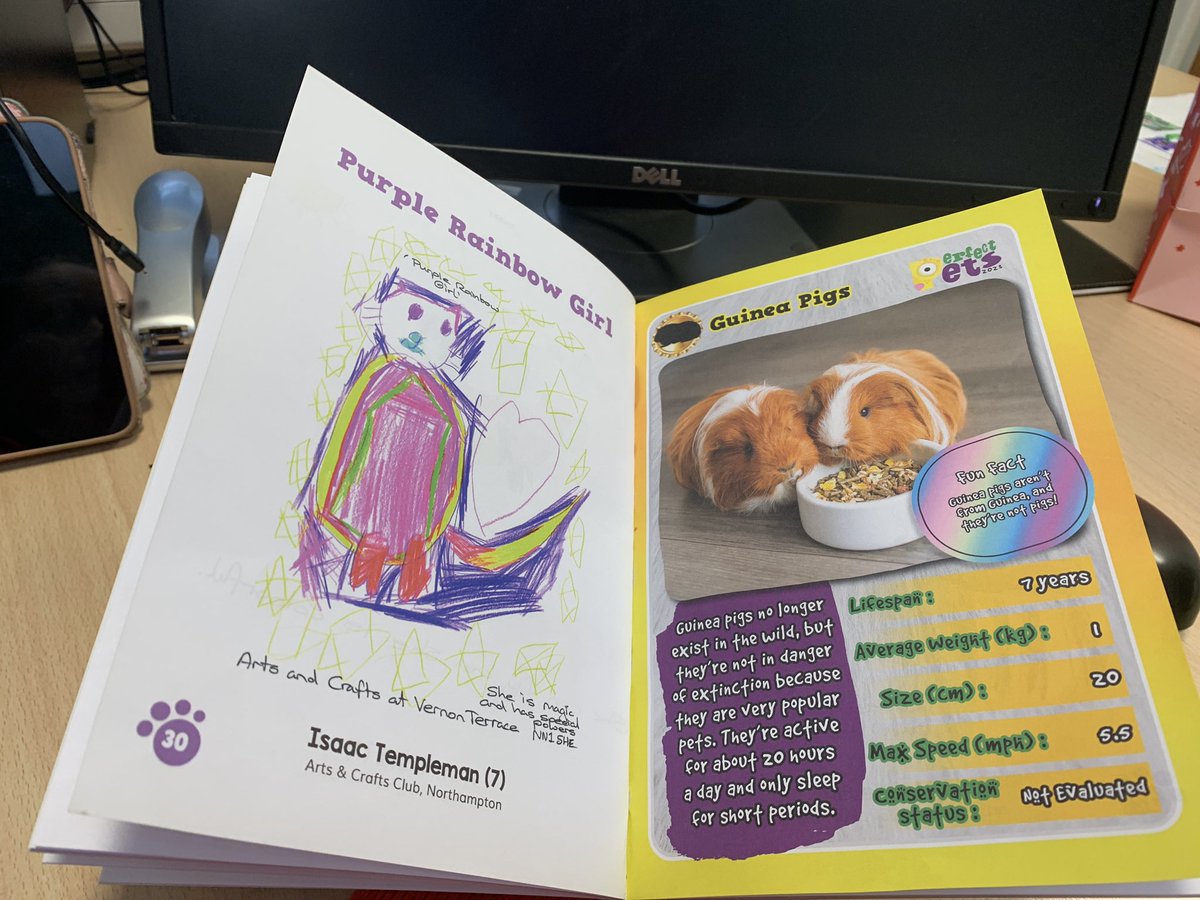 Our children’s published artwork. Well done!