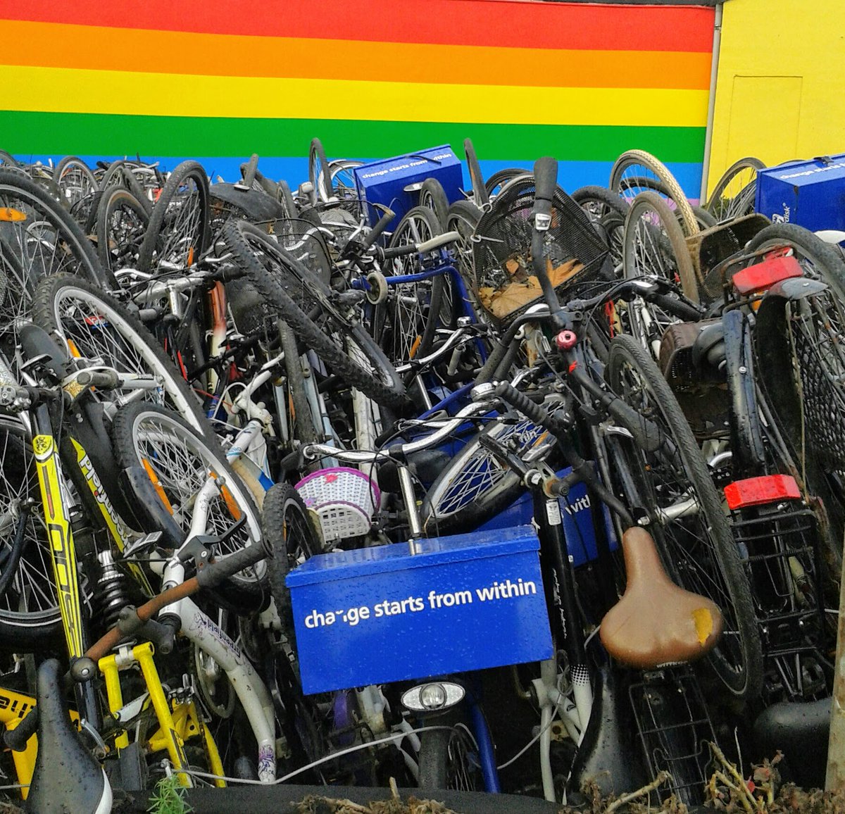 the trouble started with knowledge
which begat veracity and falsehood
thus everything became belief
which is potentially more dangerous than
Belief
and now everybody chooses the right side
of a history that is not written yet
and I decide to become 
change that will not happen