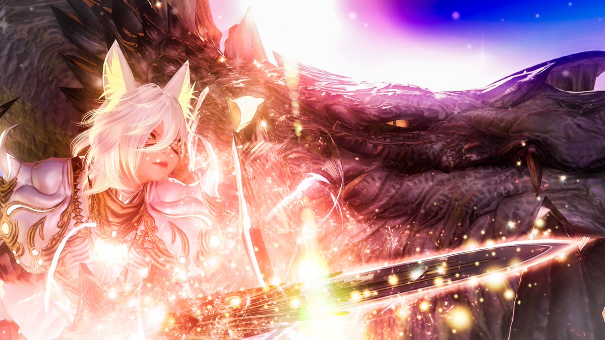 "Why's this dragon looking at me like that!?"
#GPOSER #FF14 #EorzeaPhotos #FinalFantasyXIV #ffxivmods