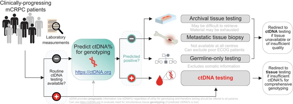 It is this time of the Year again:  10 TOP TRANSLATIONAL PAPERS IN GU ONCOLOGY!

1/ Prostate Paper 1
Fonseca et al. introduced a machine-learning approach that predicts whether patients with #mCRPC have sufficient ctDNA% for informative genotyping. This study addresses a critical