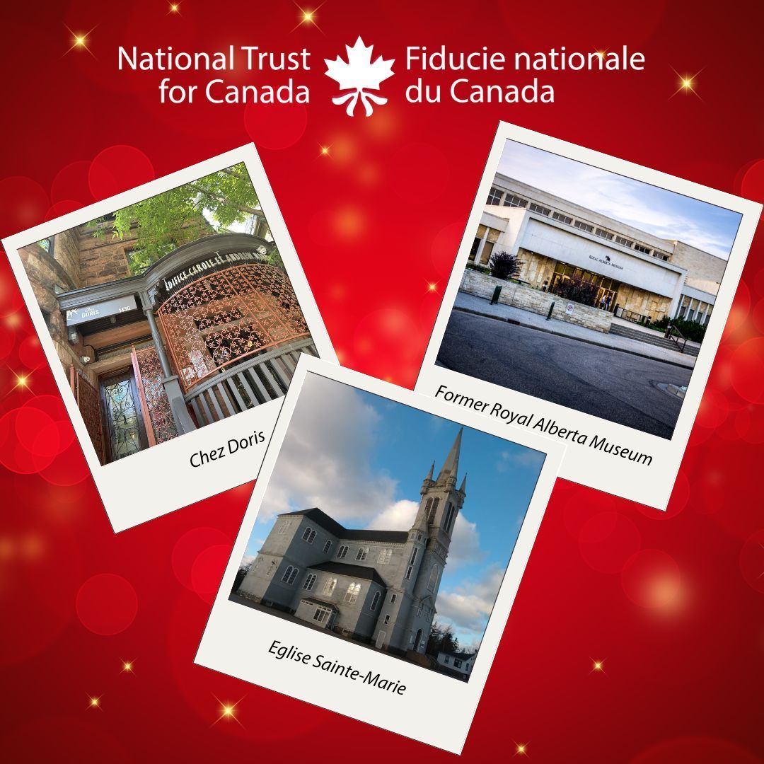 nationaltrustca's tweet photo. Donate today!
🎁 🎁 🎁 Triple your gift’s impact, 
🕯️ Help us shine a light on historic places at risk
🤝 Support communities to sustain their local heritage
 🇨🇦 Make a difference from coast to coast to coast.

What kind of impact could your gift make?
https://t.co/tMSOokfrws https://t.co/yvmTy8igSI