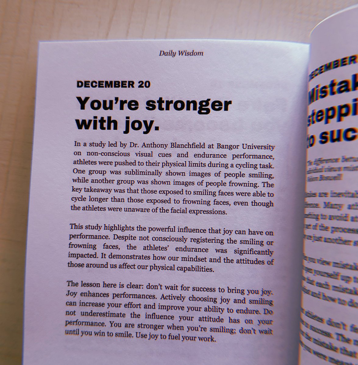 You’re stronger with joy. #DailyWisdom