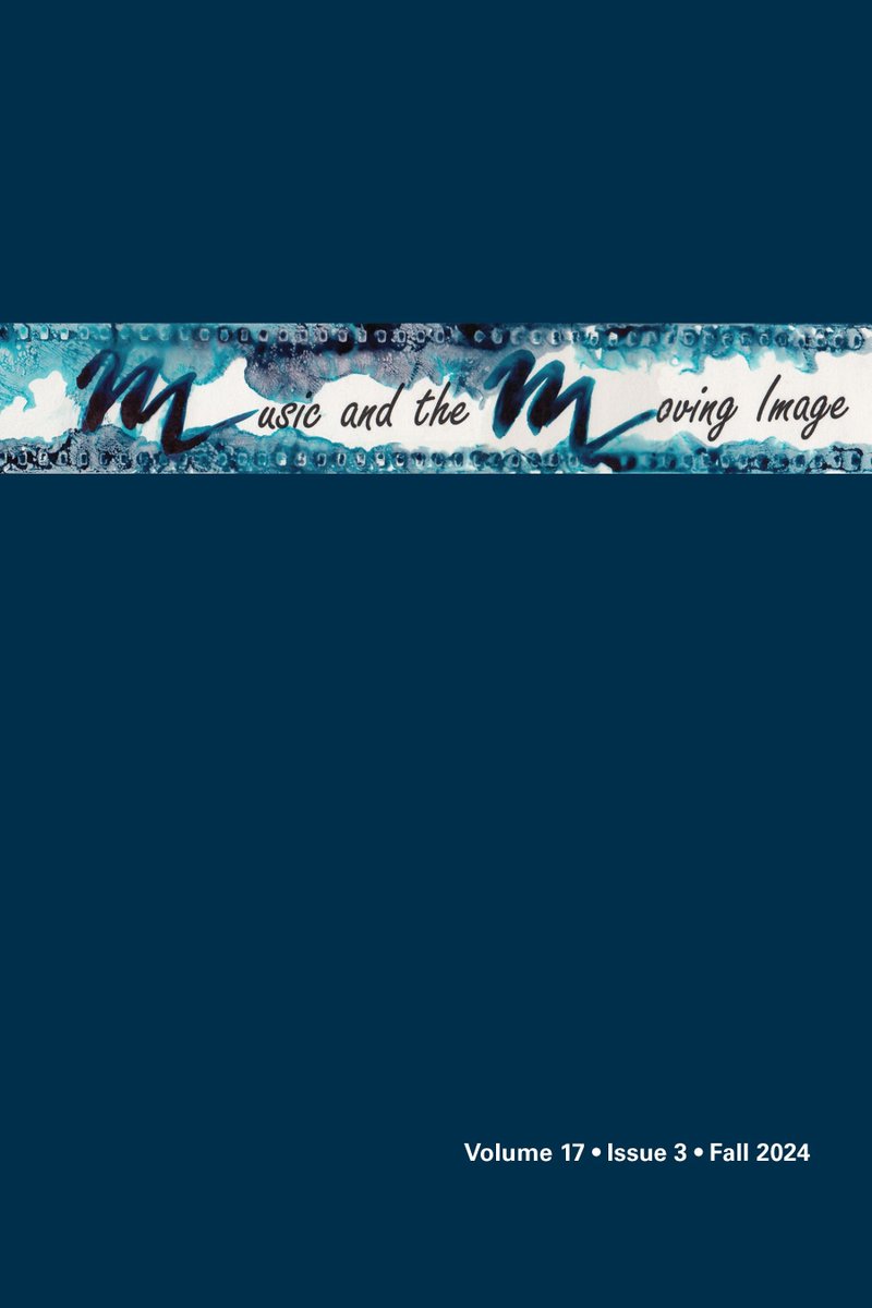 Vol. 17, Iss. 3 of Music and the Moving Image is out online on <a href="/ProjectMUSE/">Project MUSE</a>! The issue features articles by @juliannegrasso (<a href="/FloridaState/">Florida State University</a>), <a href="/WilliamRAyers/">William Ayers</a> (<a href="/ucfcah/">UCF College of Arts & Humanities</a>), and Richard J. Anatone (<a href="/pgccnews/">Prince George's CC</a>).  🎶 muse.jhu.edu/issue/53162