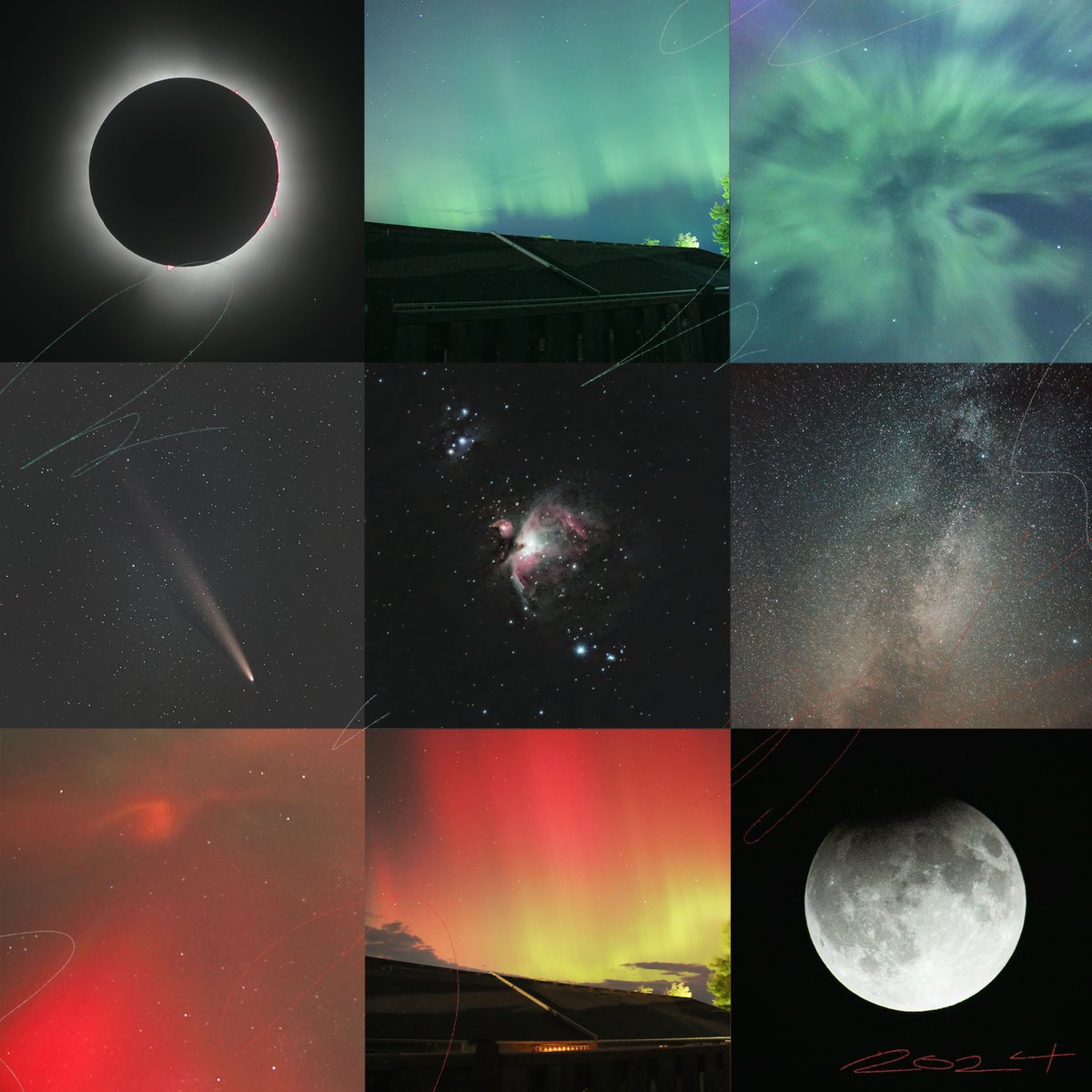 MathiassJB's tweet image. My little Space wrap-up for 2024! It's been a fun year ☄️✨