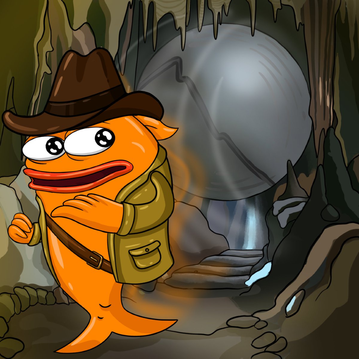 KlausEthereum's tweet image. Klaus doesn't look for gold - the gold looks for $KLAUS