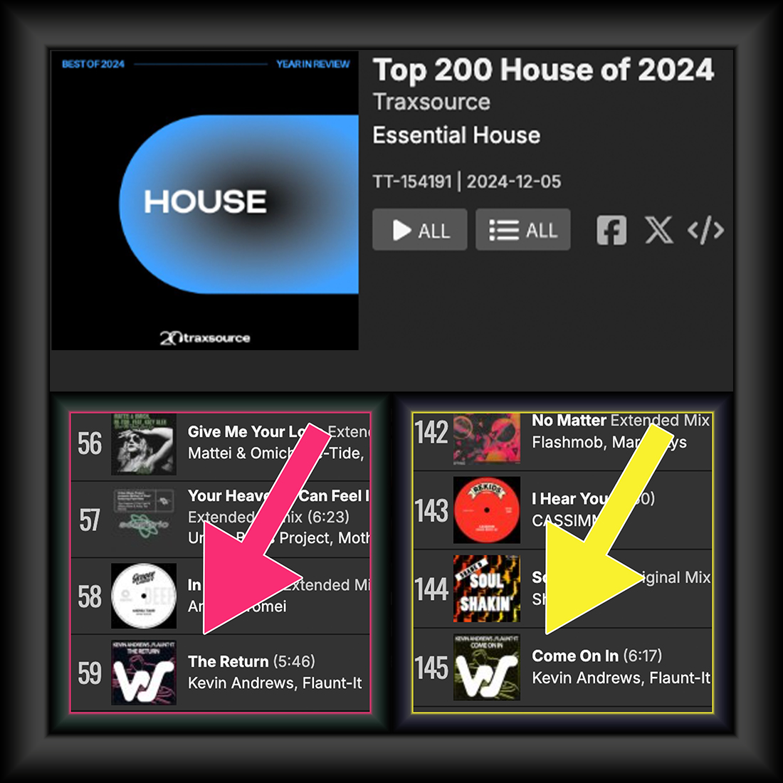 2024 has been fantastic year for me with regards music productions and what a way to finish it off with two of my releases making the top 200 best selling house tracks on <a href="/traxsource/">Traxsource</a> 

Thanks for everyone's support and see you on the dance floor in 2025!
traxsource.com/artist/22827/k…
