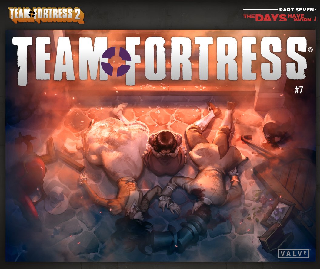 THE LAST COMIC FOR TEAM FORTRESS 2 IS OUT

WE GOT TF2 ISSUE 7 FOR THE HOLIDAYS

MERRY SMISSMAS EVERYONE