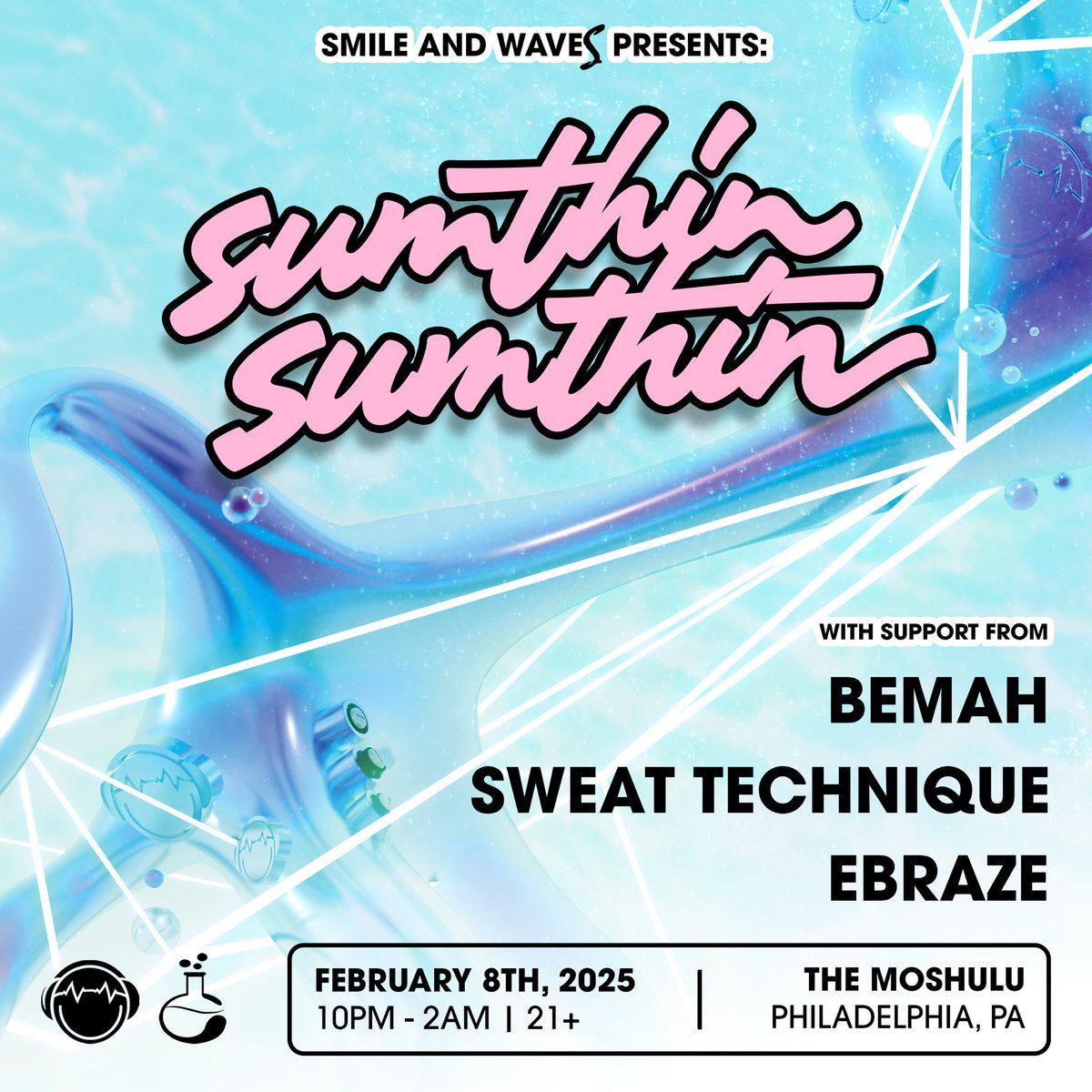Somebody said sumthin sumthin about a boat party?

We are thrilled to announce <a href="/sumthinmusic/">sumthin sumthin</a> will be headlining at Moshulu in Philadelphia on February 8th 2025! 

Support from <a href="/BemahBeats/">Bemah</a> <a href="/zachsmith_sweat/">Zach Smith</a> and <a href="/ebrazeofficial/">ebraze</a> 

Plus the Philly debut of the <a href="/reactmusicgroup/">react.sound</a> rig!