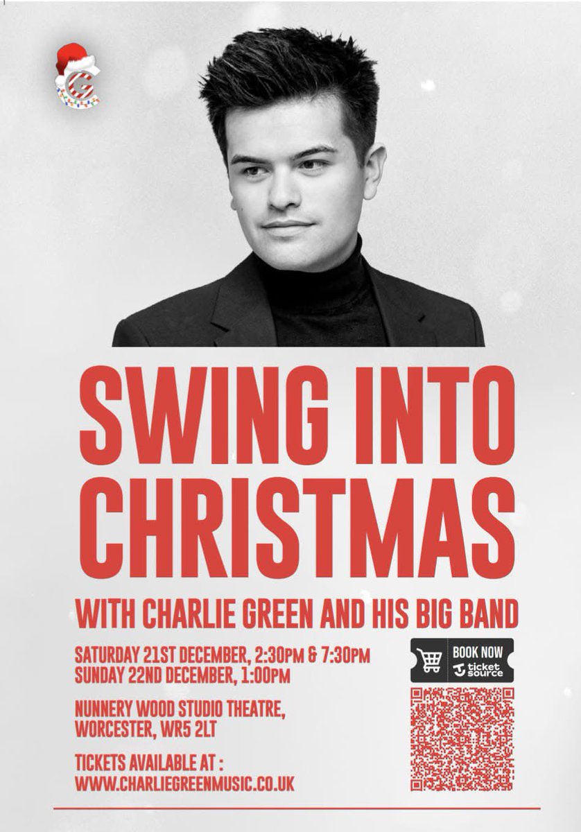 Tom Elliott (@tomelliott_uk) on Twitter photo It’s all kicks off tomorrow!
Come join <a href="/charliegreen/">Charlie Green</a> and his big band, as we swing into Christmas.
I’m delighted to be Charlie’s guest and so looking forward to sharing the stage with him.
Don’t miss it - Grab some tickets and join us in Worcester for one of the three shows. It’s all kicks off tomorrow!
Come join <a href="/charliegreen/">Charlie Green</a> and his big band, as we swing into Christmas.
I’m delighted to be Charlie’s guest and so looking forward to sharing the stage with him.
Don’t miss it - Grab some tickets and join us in Worcester for one of the three shows.