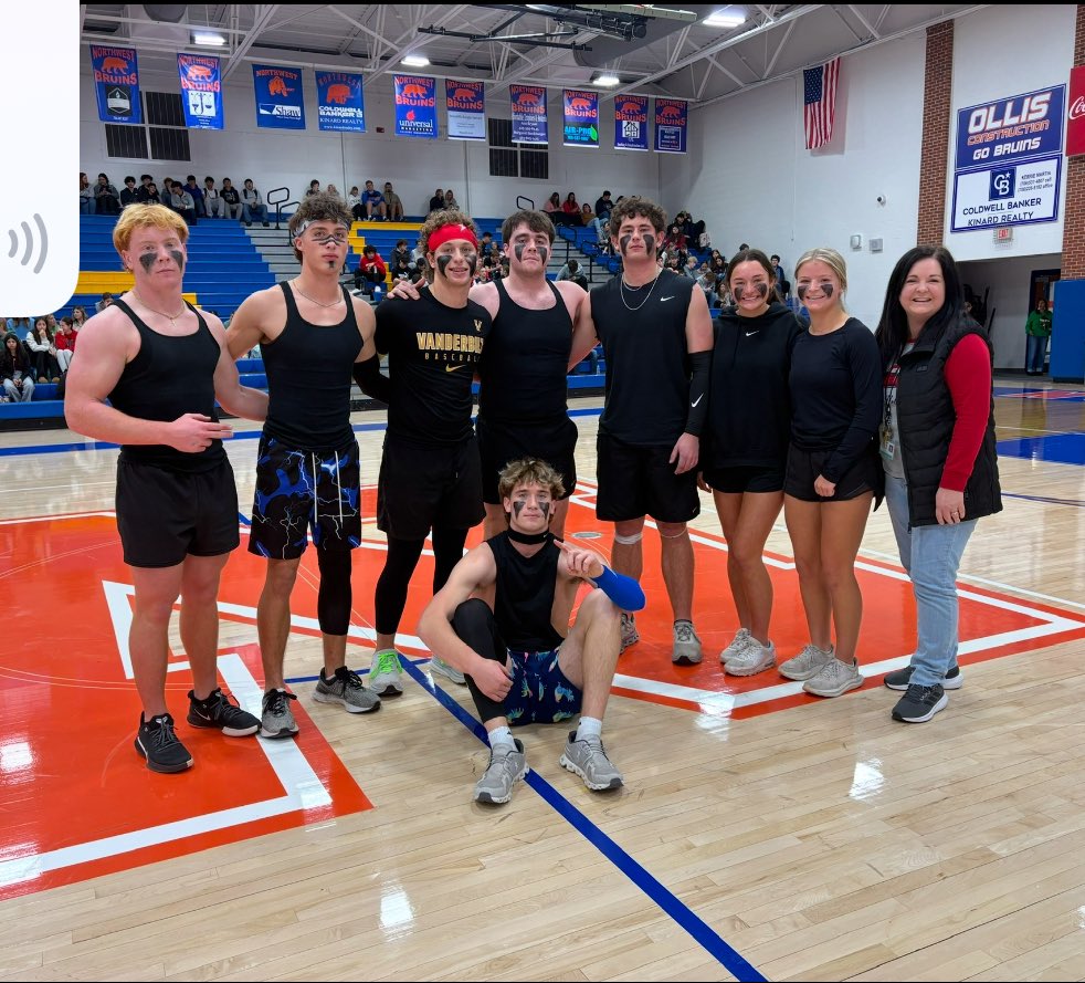 Northwest Bruin Football (@nw_bruins) on Twitter photo We had lots of Bruin Football guys competing in the Christmas Dodgeball tournament at school this morning.
This group had a buzzer beating finish to take the ship home.
Great competition and lots of fun! Thanks to all that made it happen👏
Go Bruins!!!
<a href="/NHSBruinNation/">Northwest Athletics</a> We had lots of Bruin Football guys competing in the Christmas Dodgeball tournament at school this morning.
This group had a buzzer beating finish to take the ship home.
Great competition and lots of fun! Thanks to all that made it happen👏
Go Bruins!!!
<a href="/NHSBruinNation/">Northwest Athletics</a>