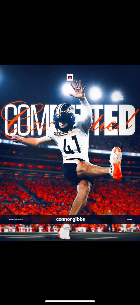 Connor Gibbs (@connorgibbs23) on Twitter photo COMMITTED๐ฆ
<a href="/CoachTBurns/">Tanner Burns</a> <a href="/CoachHughFreeze/">Hugh Freeze</a> <a href="/CoachPaxMonty/">Paxton Montgomery</a> <a href="/HKA_Tanalski/">Adam</a> <a href="/Briggs_bourg/">briggs bourgeois</a>
WAR DAMN EAGLE COMMITTED๐ฆ
<a href="/CoachTBurns/">Tanner Burns</a> <a href="/CoachHughFreeze/">Hugh Freeze</a> <a href="/CoachPaxMonty/">Paxton Montgomery</a> <a href="/HKA_Tanalski/">Adam</a> <a href="/Briggs_bourg/">briggs bourgeois</a>
WAR DAMN EAGLE