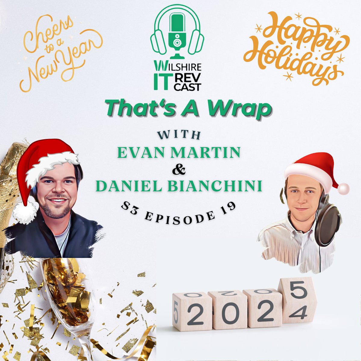 Did you miss TWG Wed? In this episode of the Wilshire IT RevCast <a href="/Daniel_TWG/">Daniel Bianchini</a> &amp; <a href="/Evan_Wilshire/">Evan M</a> wrap up this season.  They talk about what has been the most eye-opening takeaway for each of them this past year. Listen at hubs.li/Q02_GwHV0, or on your favorite podcast app!