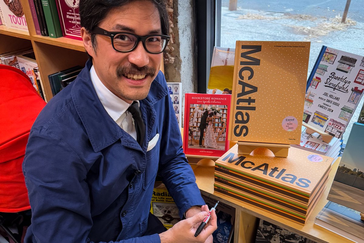 A limited number of signed copies at Books Are Magic in Brooklyn. Wipe em out