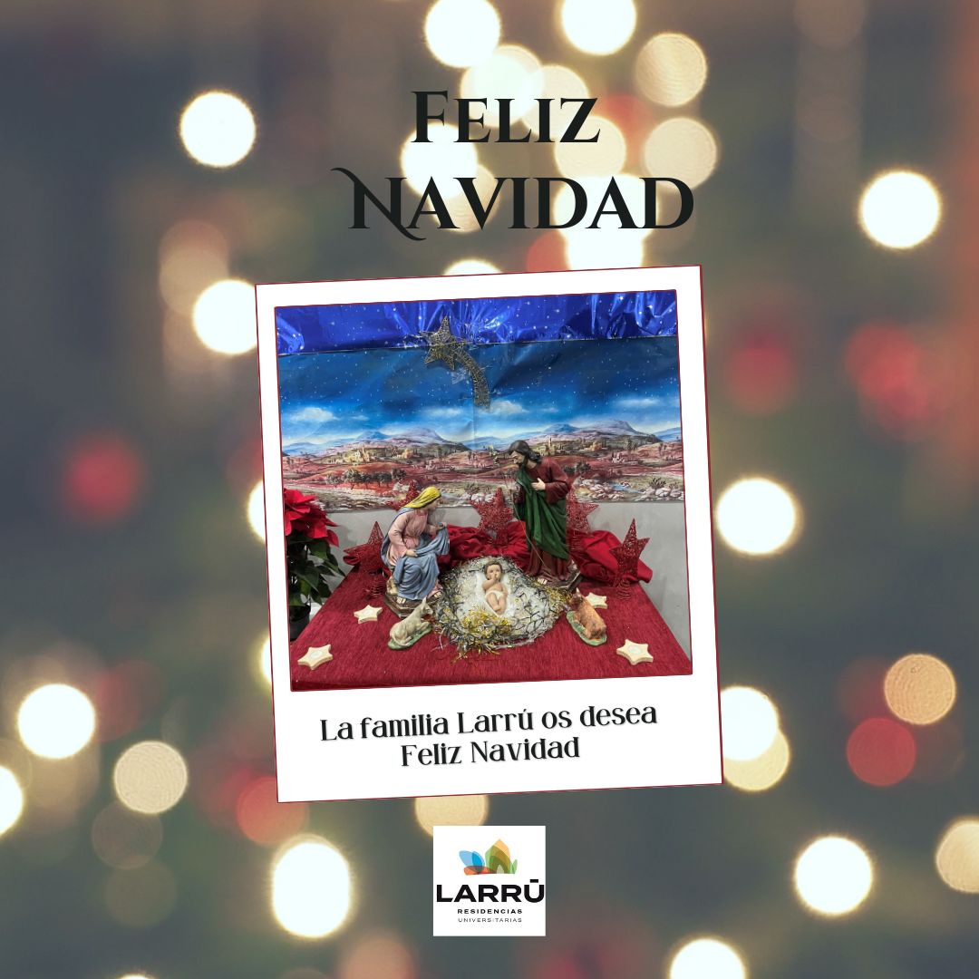 🎄✨ ¡Felices Fiestas, familia Larrú! ✨🎄
 
 En esta temporada tan especial, queremos desearos a todos una Navidad llena de alegría, amor y momentos inolvidables. Que el próximo año nos traiga nuevas oportunidades y experiencias juntos.