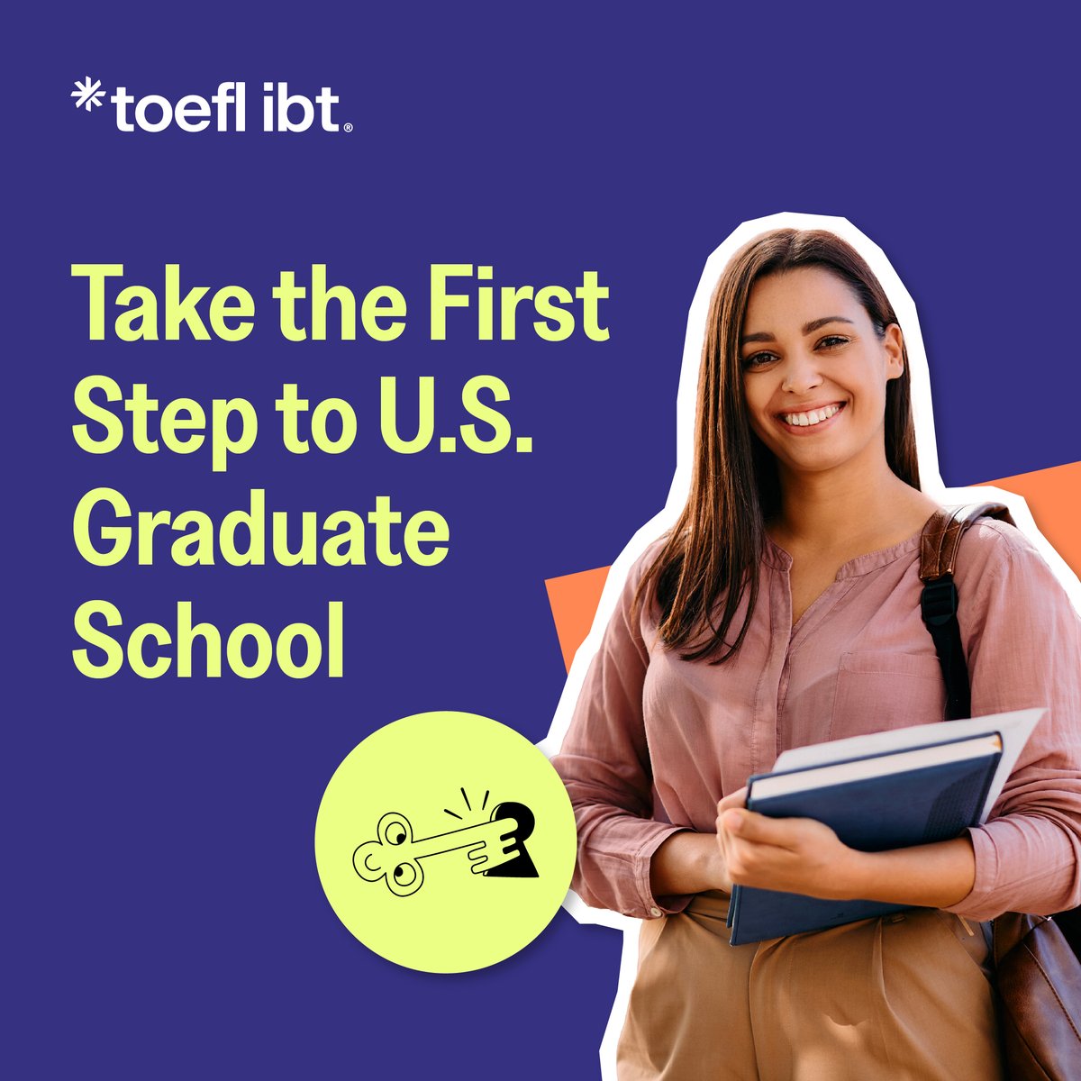 Master English, open doors to graduate school, and chase your dreams with TOEFL iBT. Register Now! bit.ly/TOEFL-TakeTheF…