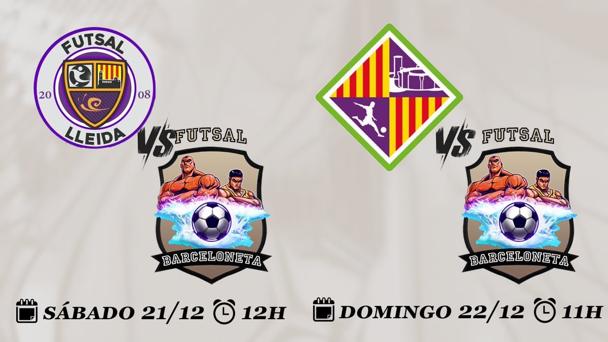 Barceloneta Futsal Club Esportiu (@barcelonetasala) on Twitter photo Este fin de semana tenemos doble ración
Sabado vs <a href="/futsalleida/">Futsal Lleida LAMSAUTO</a> 12h
Domingo vs <a href="/PalmaFutsal/">Illes Balears Palma Futsal</a> 11h
Vamos Barceloneta!💪🖤🤍
#vamosbarceloneta #barceloneta #2bgrupo3futsal #futsal Este fin de semana tenemos doble ración
Sabado vs <a href="/futsalleida/">Futsal Lleida LAMSAUTO</a> 12h
Domingo vs <a href="/PalmaFutsal/">Illes Balears Palma Futsal</a> 11h
Vamos Barceloneta!💪🖤🤍
#vamosbarceloneta #barceloneta #2bgrupo3futsal #futsal