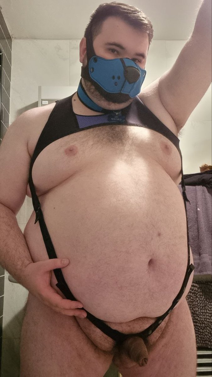 pupcryff's tweet photo. Where d'ya think your going lil guy? You got a big dog to worship 😈🐶
#gaypup #gainer #gaybear https://t.co/PinNaPm6Jf
