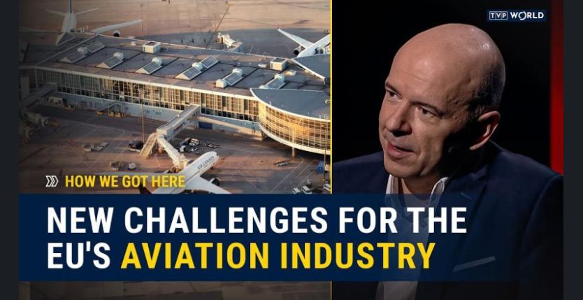 What are the new challenges for the EU's aviation industry? ✈️ Director of the Łukasiewicz - Institute of Aviation, Paweł Stężycki shared his views on this topic for <a href="/TVPWorld_com/">TVP World</a> . Watch the interview here: youtu.be/L30-JIBTGUc