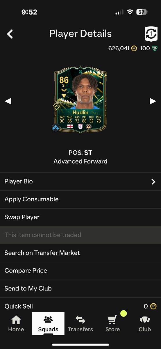 TopDrawerS2001's tweet photo. @FUT24News Best card in the game I swear https://t.co/m1YKAor6kY