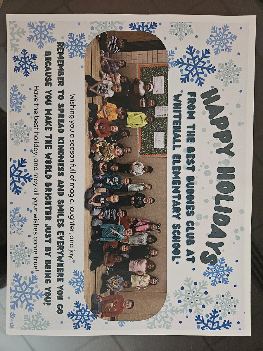 BWStdentService's tweet image. Get your holiday gifts and support inclusion! The @WhitehallNews #BestBuddies Club is hosted a sale of their handmade winter creations at Central Admin. All proceeds go toward funding future student events. Shopping to make a difference! 🎁 #InclusiveCommunity