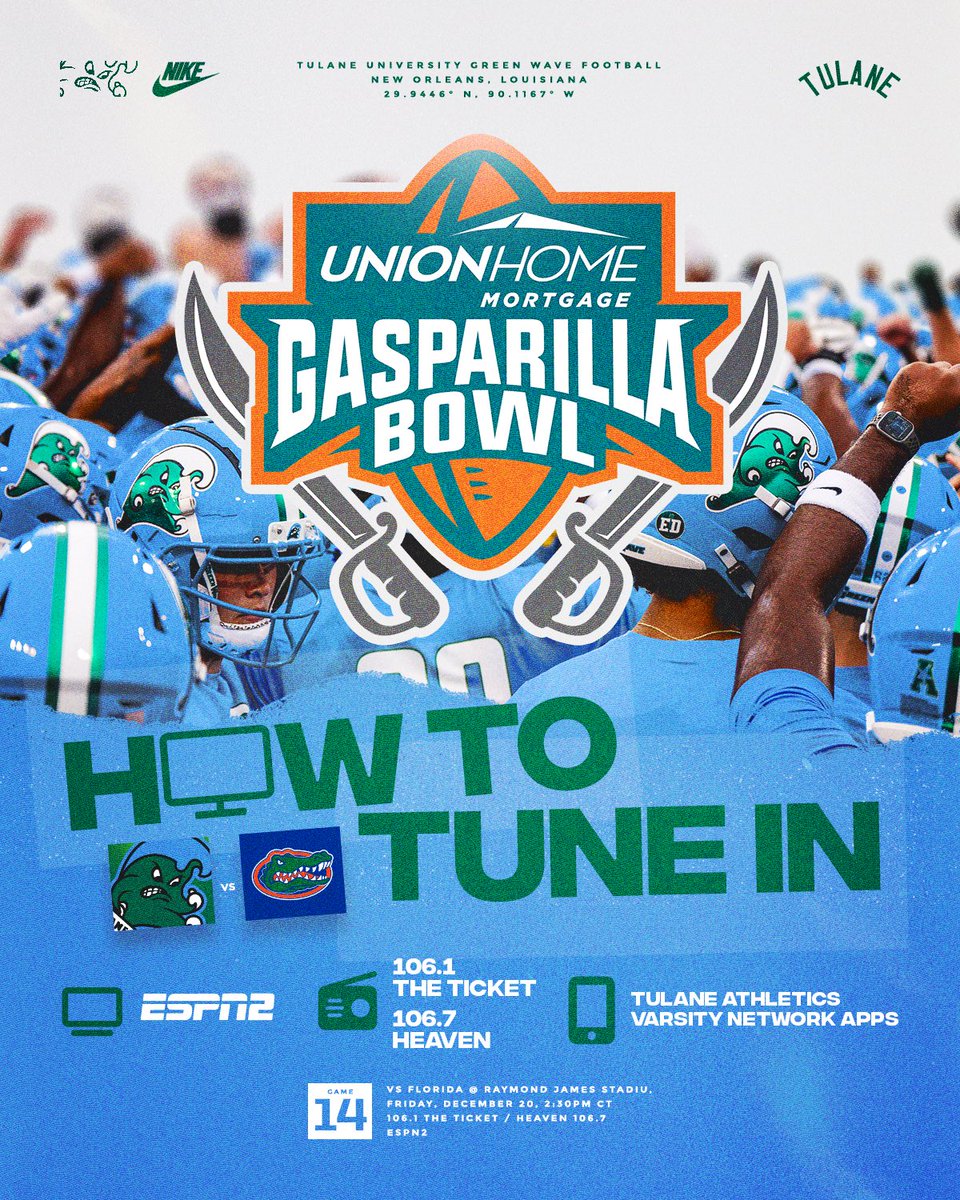 Tulane Football tweet media