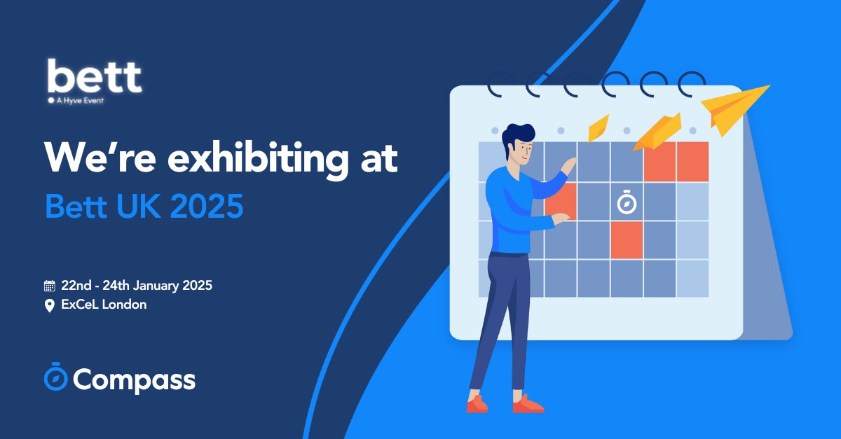 Compass Education UK (@compassmis) on Twitter photo 🎉 The countdown is on - <a href="/Bett_show/">Bett Global</a> 2025 here we come! Visit stand SG41 to connect with our passionate team and see how 3,000+ schools worldwide are thriving with <a href="/CompassMIS/">Compass Education UK</a>! 🌍
Stay tuned for more details on our claw machine goodies and presentation 👀
See you there! 💙 🎉 The countdown is on - <a href="/Bett_show/">Bett Global</a> 2025 here we come! Visit stand SG41 to connect with our passionate team and see how 3,000+ schools worldwide are thriving with <a href="/CompassMIS/">Compass Education UK</a>! 🌍
Stay tuned for more details on our claw machine goodies and presentation 👀
See you there! 💙
