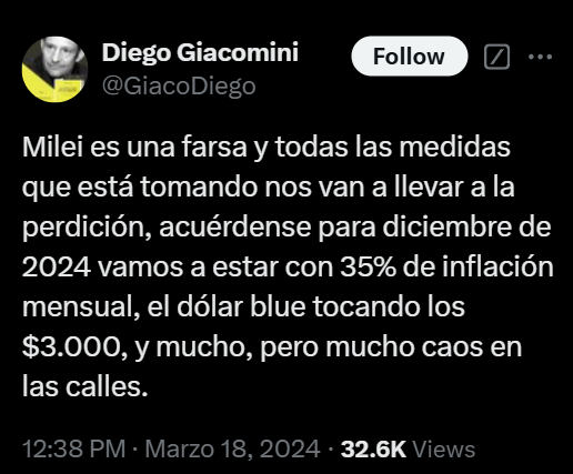 ElTrumpista's tweet photo. AJJAJAJAJAJ NO PASÓ ABSOLUTAMENTE NADA DE LO QUE ESCRIBIÓ.

NO SE PUEDE SER TAN CULO ROTO, Y ERRARLE A TODO AJAJJAJAJAJAJAJ.

#ElPelotudoDelSiglo https://t.co/vr5Ld6J97Q