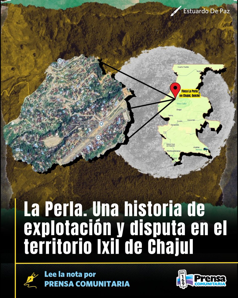 #Quiché 📢🚨 Los pobladores de la aldea Xemac, en Chajul, han demandado por varios meses el pago de salarios atrasados por parte de la familia Arenas, propietarios de la finca La Perla, que mantienen una deuda histórica con los comunitarios por el cuidado de las tierras que viene
