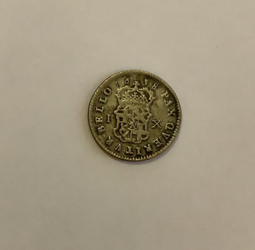 nickyboy1886's tweet photo. @baldguymoney I hold one of these …, not as old as your 2,000 yr old coin but still older than “Wheat”! #CutoffhisOxygen #BeDoneWithHim #AfoolisaFool https://t.co/4f3Aun4t6K