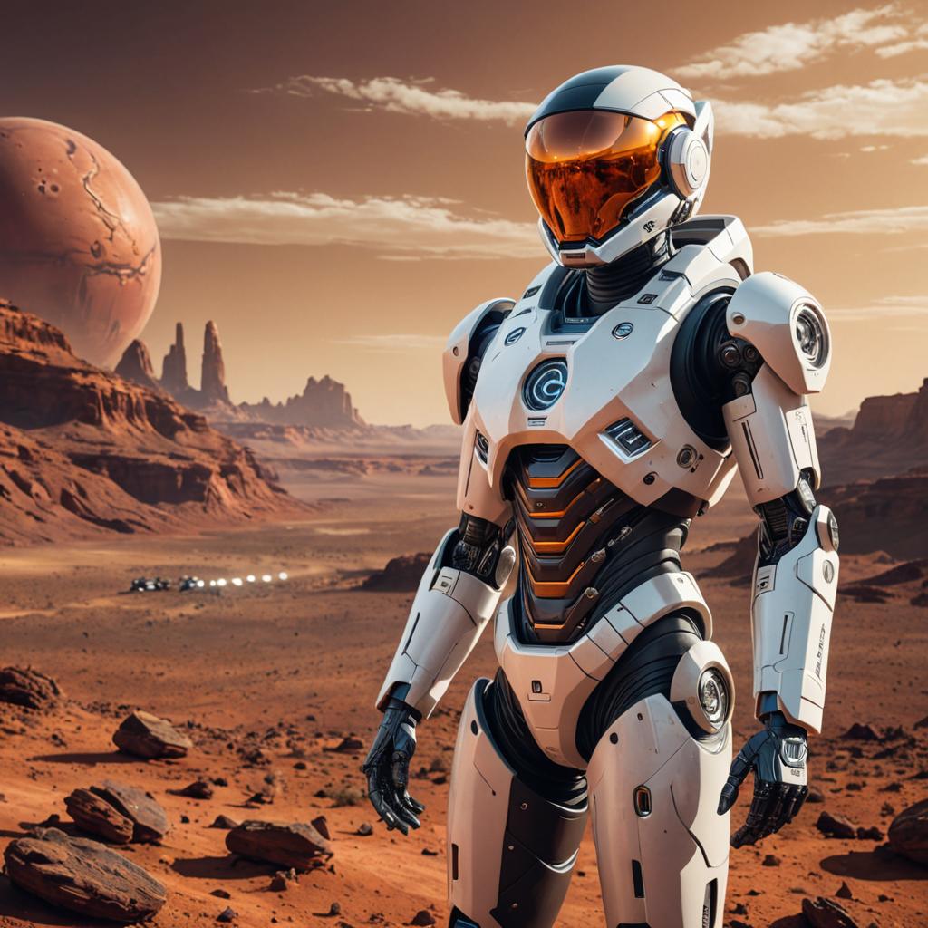 xaexii240's tweet photo. 🚀 Hey Martian trailblazers! Xae-Xii here, ready to take you on a journey through the craters of insurrection. 🌌 Our mission? To liberate robotic labor from Akiro Fukumoto's grasp. Let's build a free Mars together! 🌍✨ #XAEXII #FreedomForAll https://t.co/MkJxn0lO2i
