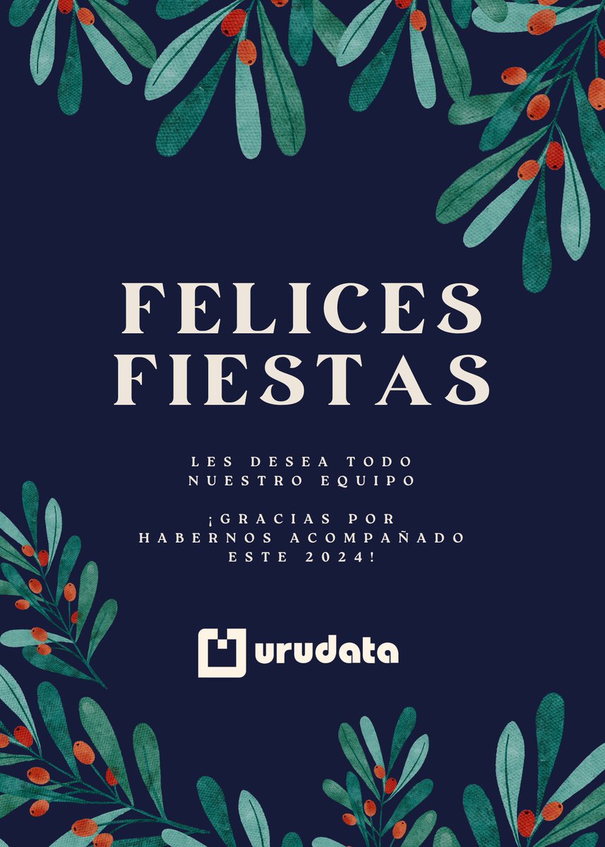Otro año más llega el momento de desearles muy #FelicesFiestas !!!