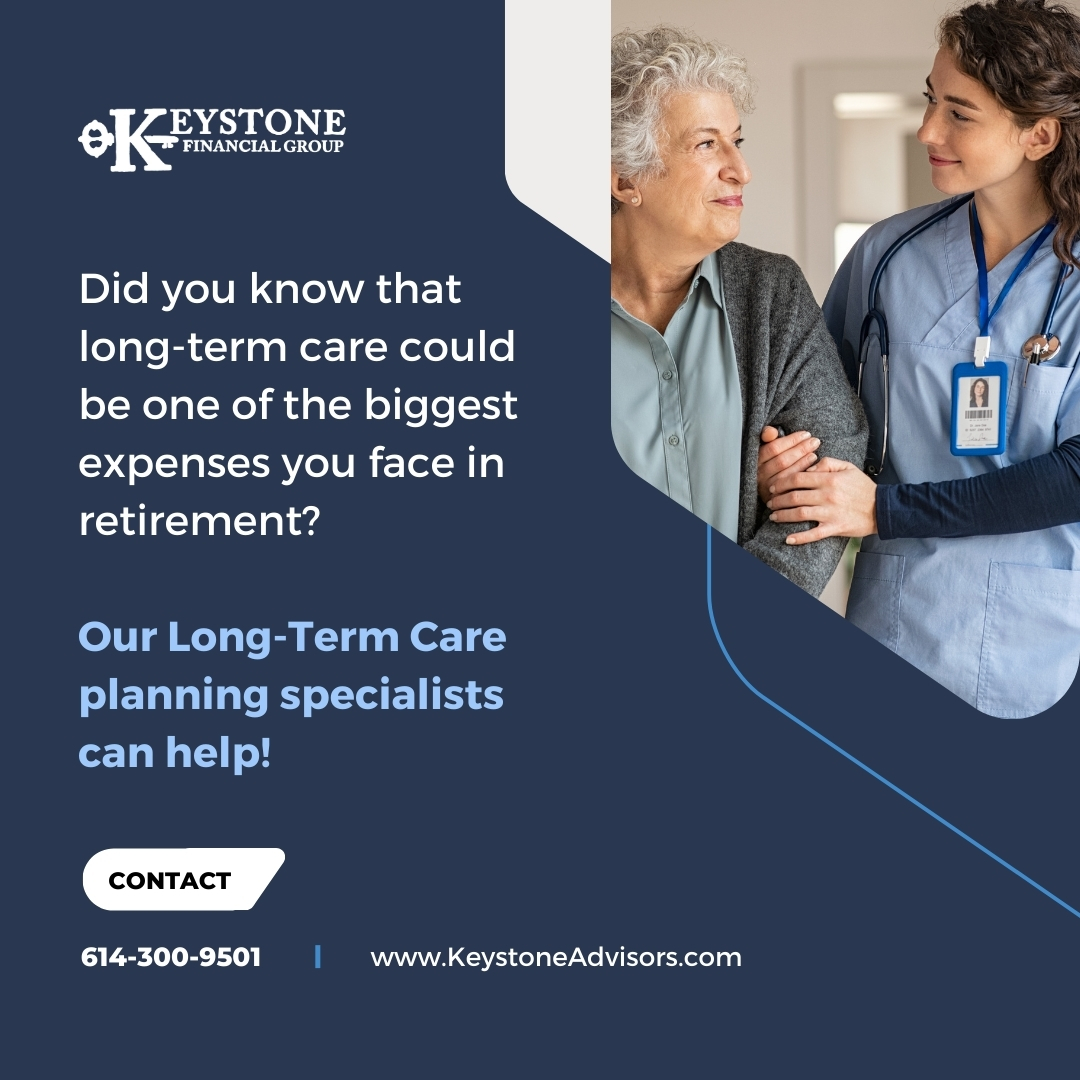 group_keystone's tweet image. Did you know that long-term care could be one of the biggest expenses you face in retirement? Our team at Keystone Financial Group is here to help you plan ahead and manage these potential costs. Contact us today to learn more! #LongTermCare #RetirementPlanning #KeystoneFinancial