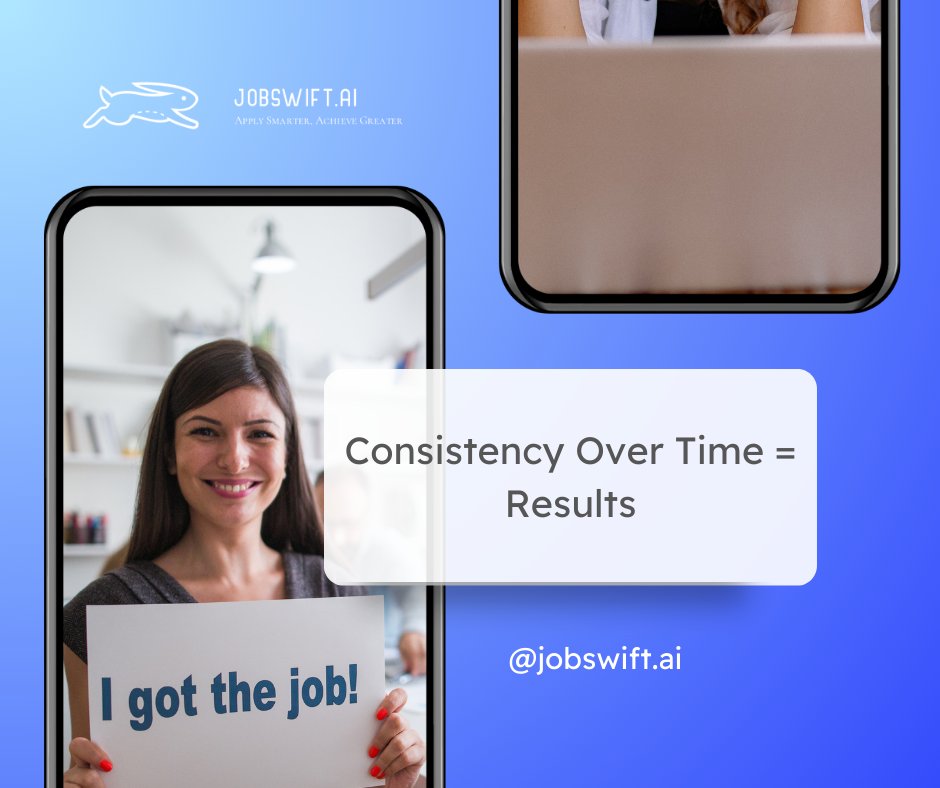 JobSwiftAI's tweet image. Job search tip: Consistency is everything.
Stay focused, refine your approach, and keep using tools like JobSwift.AI to get ahead. Success comes to those who keep at it.
#JobSearch #CareerGrowth #JobSwiftAI #consistency #growth #newyeargoals