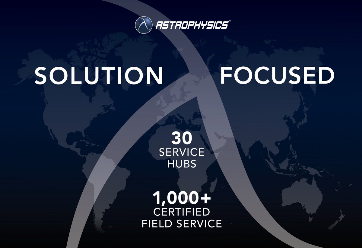 AstrophysicsInc's tweet image. With over 1,000 certified service professionals and 30+ service hubs worldwide upholding our “Solutions-focused” principle, Astrophysics is committed to delivering service excellence.
 
#service #xraysecurity #xray #solutionsfocused #customerservice