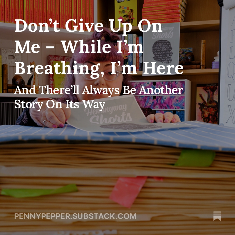 Wishing you all the best festivities in whatever form you celebrate them. Thank you everyone for connecting with me, liking posts and sharing updates throughout 2024 - They are very much appreciated. And in 2025 I'll be asking you all 'Don;t Give Up On Me'. You can read why here.