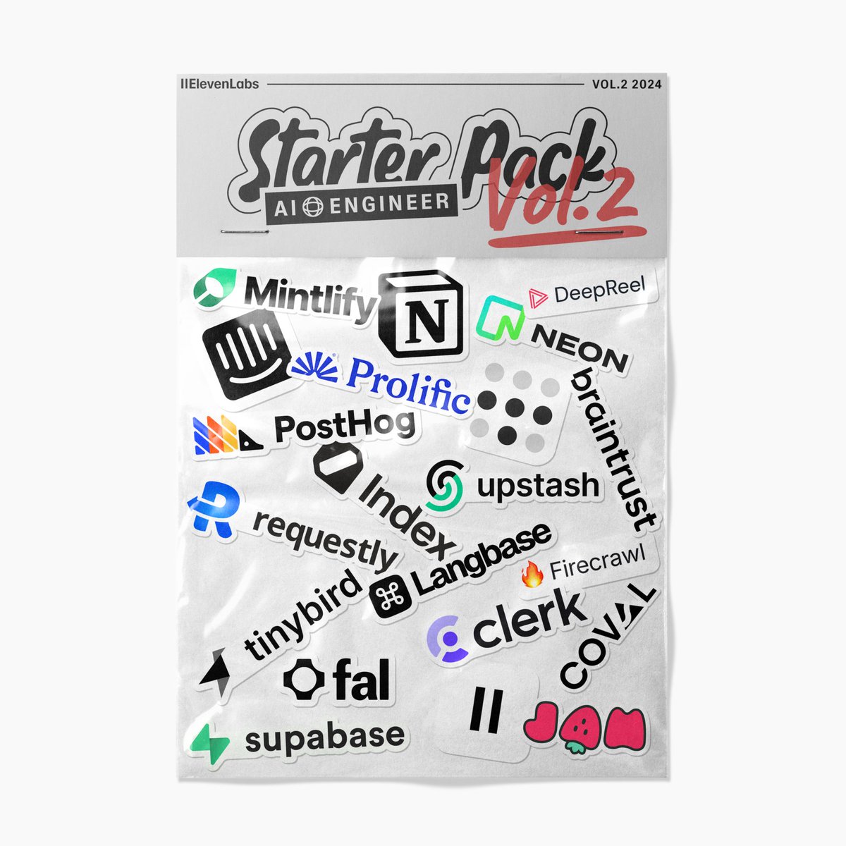 tinybird's tweet photo. Introducing the AI Engineer Pack — Volume 2!

Get free credits from a bunch of awesome AI developer tools including Tinybird. There's like $10k of goodies in here. 😳

The AI Engineer Pack has the tools you need to build a production-ready AI app. Coupons are limited, so jump on it.