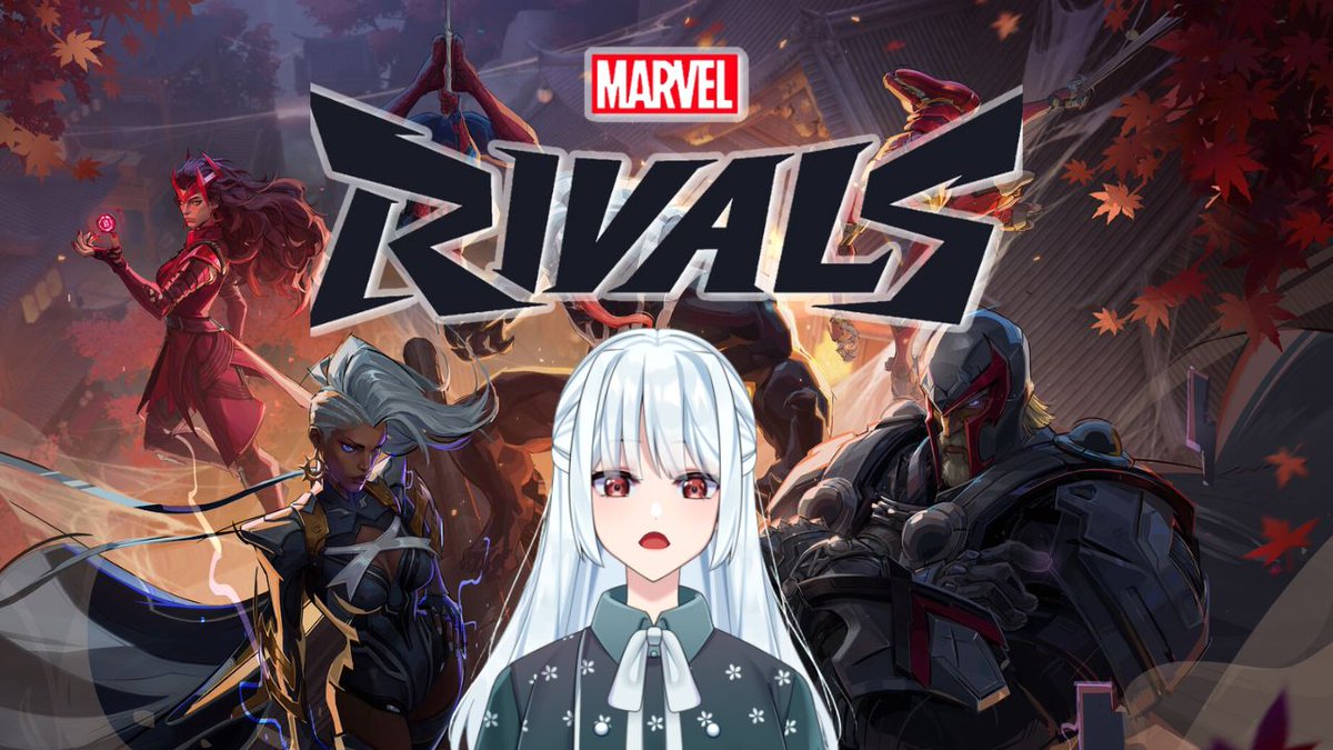 sararuban's tweet photo. [ #MarvelRivals ] First time playing! Can I do this?! #openparty #openmabar https://t.co/jQPtUr1vWx #Vtuber Tomorrow at 1PM GMT+7! https://t.co/U5i4QoaRsH