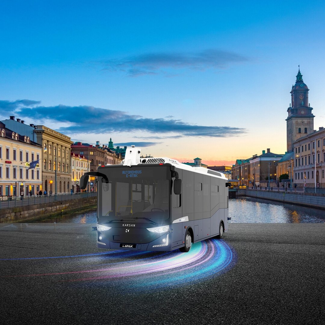 AdastecCorp's tweet photo. 🚍 Sweden’s First SAE Level-4 Automated Bus is Coming to Gothenburg!

ADASTEC, in collaboration with Karsan Automotive, Västtrafik, Vy Buss, and AppliedAutonomy, proudly introduces Sweden's first SAE Level-4 automated public transport bus, set to transform Gothenburg’s urban mobility landscape. 🌍

Operating on a 5-kilometer route from Gothenburg’s Central Station to Liseberg Station, this factory-fitted Karsan Autonomous e-Atak, automated by ADASTEC’s https://t.co/CV9NOrbbau, showcases the future of sustainable and connected cities.

🔗Read the full story: https://t.co/elqvYk4kl3

#AutonomousVehicles #PublicTransportation #AutomatedDriving #FutureOfMobility #AutomatedBus