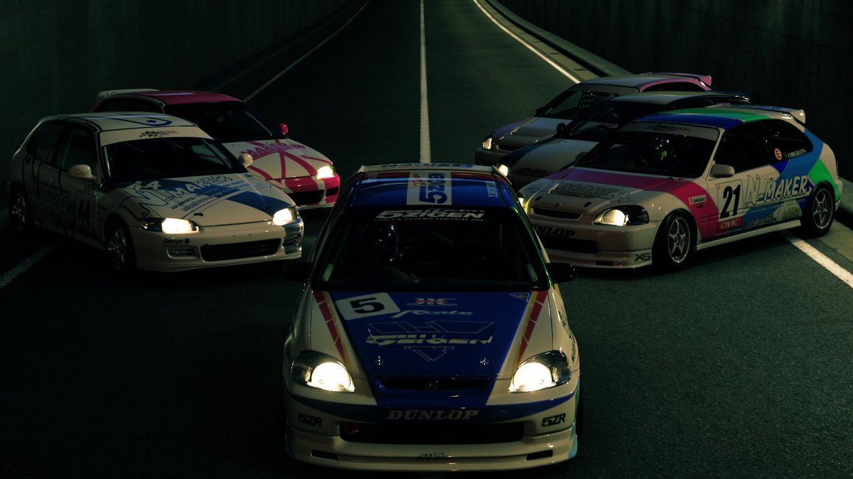 Dopant_Racing's tweet photo. OB様誕生日パレード🎂🎊
おめでとうございます！
カラフルな車両達が集まりました^_^
お疲れ様でした♪ https://t.co/6ua8nWyb9K