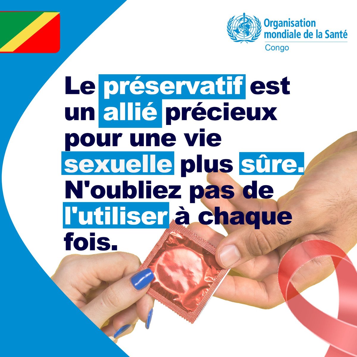 GustelMonin's tweet photo. Le préservatif 🙂‍↔️🙂‍↔️, très important 
@OMSCongo https://t.co/yXEbEz8aHX