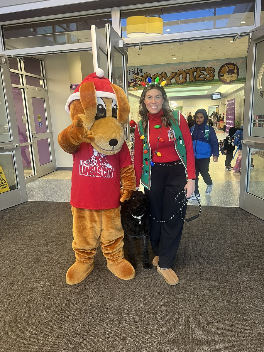 ClearwaterCreekCoyotes (@cwccoyotes) on Twitter photo Cody the Coyote welcomed students this morning to wish them a Happy Winter Break!!
<a href="/CWCCOUNSELING/">CWC Counseling Department</a>
<a href="/CWCcoyotes/">ClearwaterCreekCoyotes</a>
#OPSmaketodaycount Cody the Coyote welcomed students this morning to wish them a Happy Winter Break!!
<a href="/CWCCOUNSELING/">CWC Counseling Department</a>
<a href="/CWCcoyotes/">ClearwaterCreekCoyotes</a>
#OPSmaketodaycount