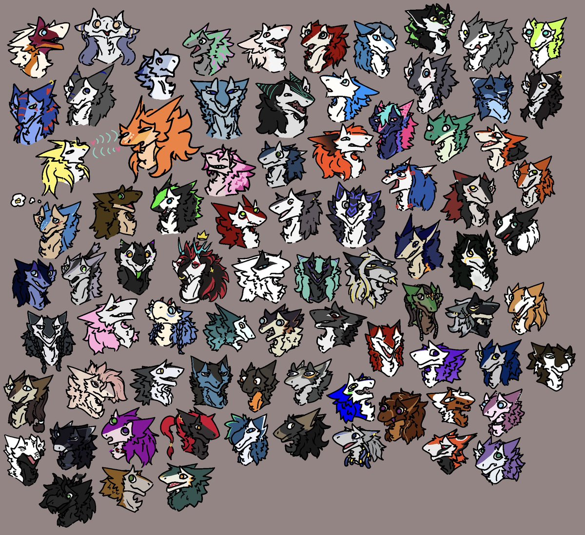 This makes 80 sergals in one picture. Almost to 100