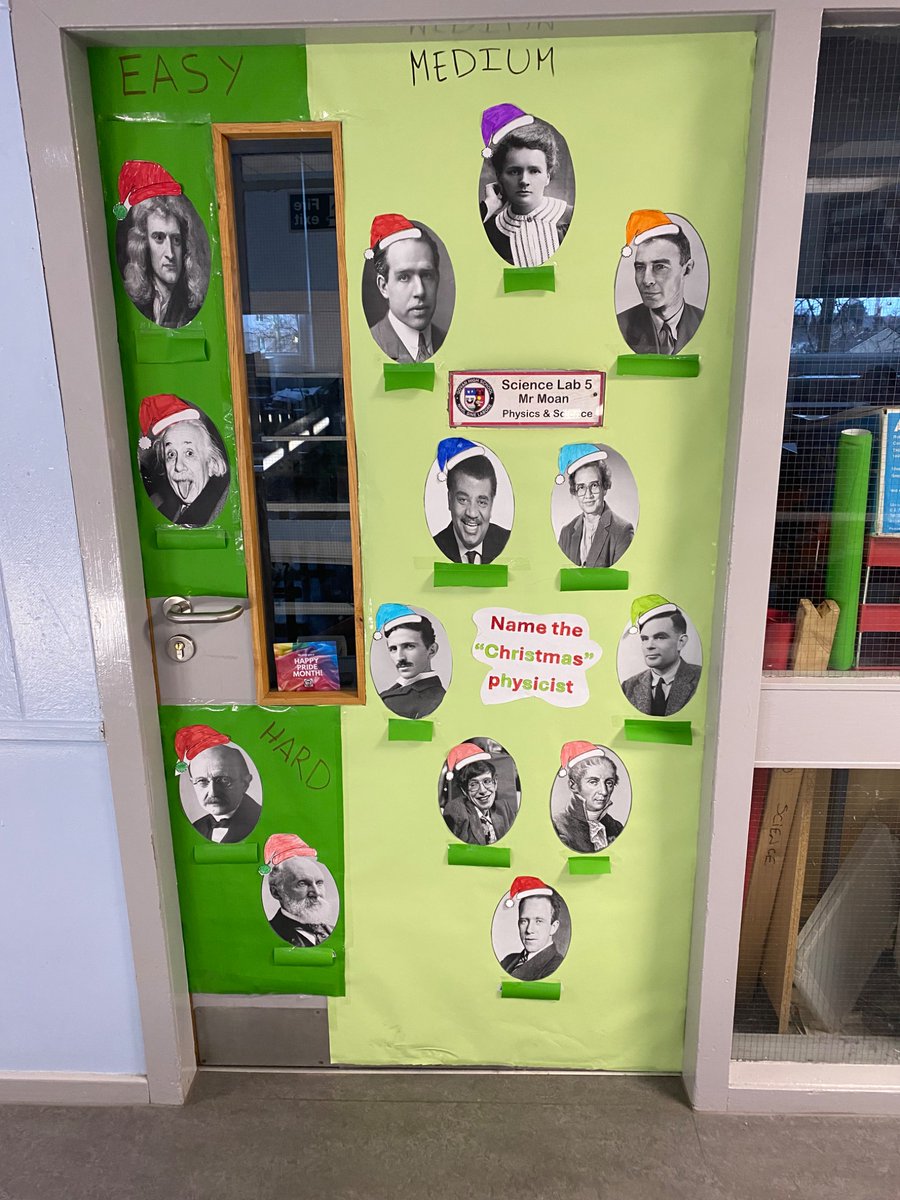 Great effort from Team Science on the Xmas Doors! <a href="/GovanHighSchool/">Govan High School</a> 🎅🧬