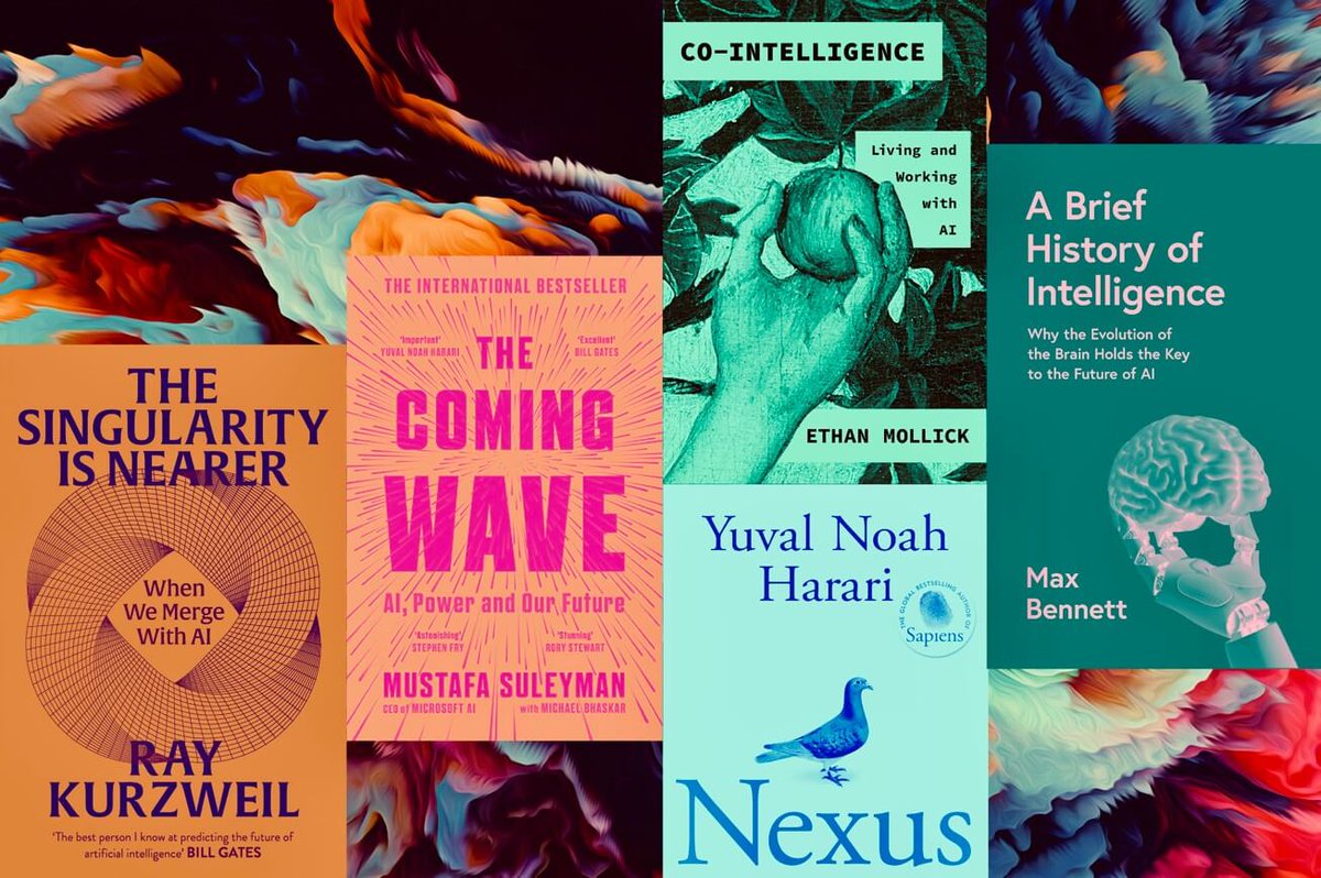 Best Books On #AI of #2024 👉 aboutdigitalhealth.com/2024/12/20/5-g…