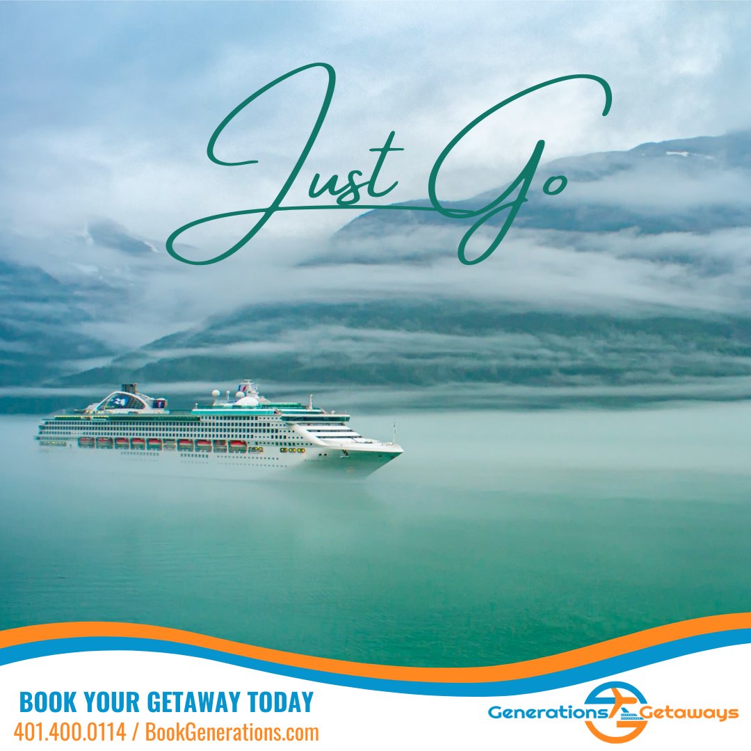 GenGetaways's tweet image. Just go! A Generations Getaway is calling!

#travel #vacation #getaway #cruise #wakeview #caribbeancruise #alaskacruise #hawaiicruise #europeeancruise #mediterraneancruise #cruiselife #cruisequotes #travelquotes #GenerationsGetaways #BookGenerations