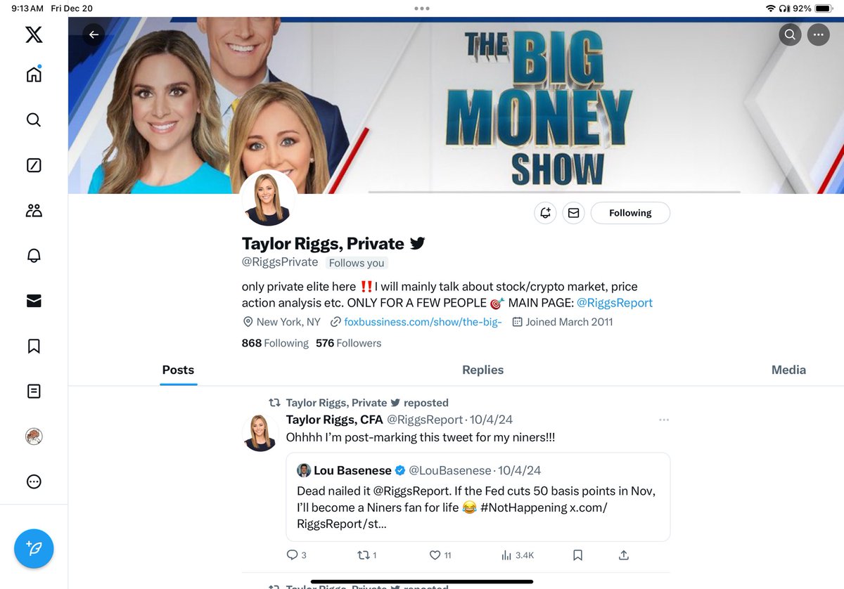 StuartHighsocks's tweet photo. @RiggsReport  Is this your account?  I think someone may be posing as you. https://t.co/4B6hxFn887