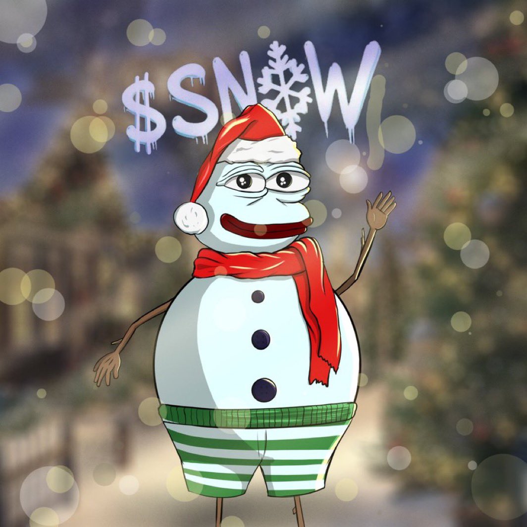 limwaoo's tweet image. 🚨 $SNOW is the next meme coin to watch!
It’s fun, it’s fresh, and the potential is massive. Join the #SNOWArmy today and let’s make it BIG.
#CryptoFam #MemeCoin #SNOW #ETH 

CA: D97iNPW4rutczn3faaexzbmiMJwesq6X9Cb36XKapump