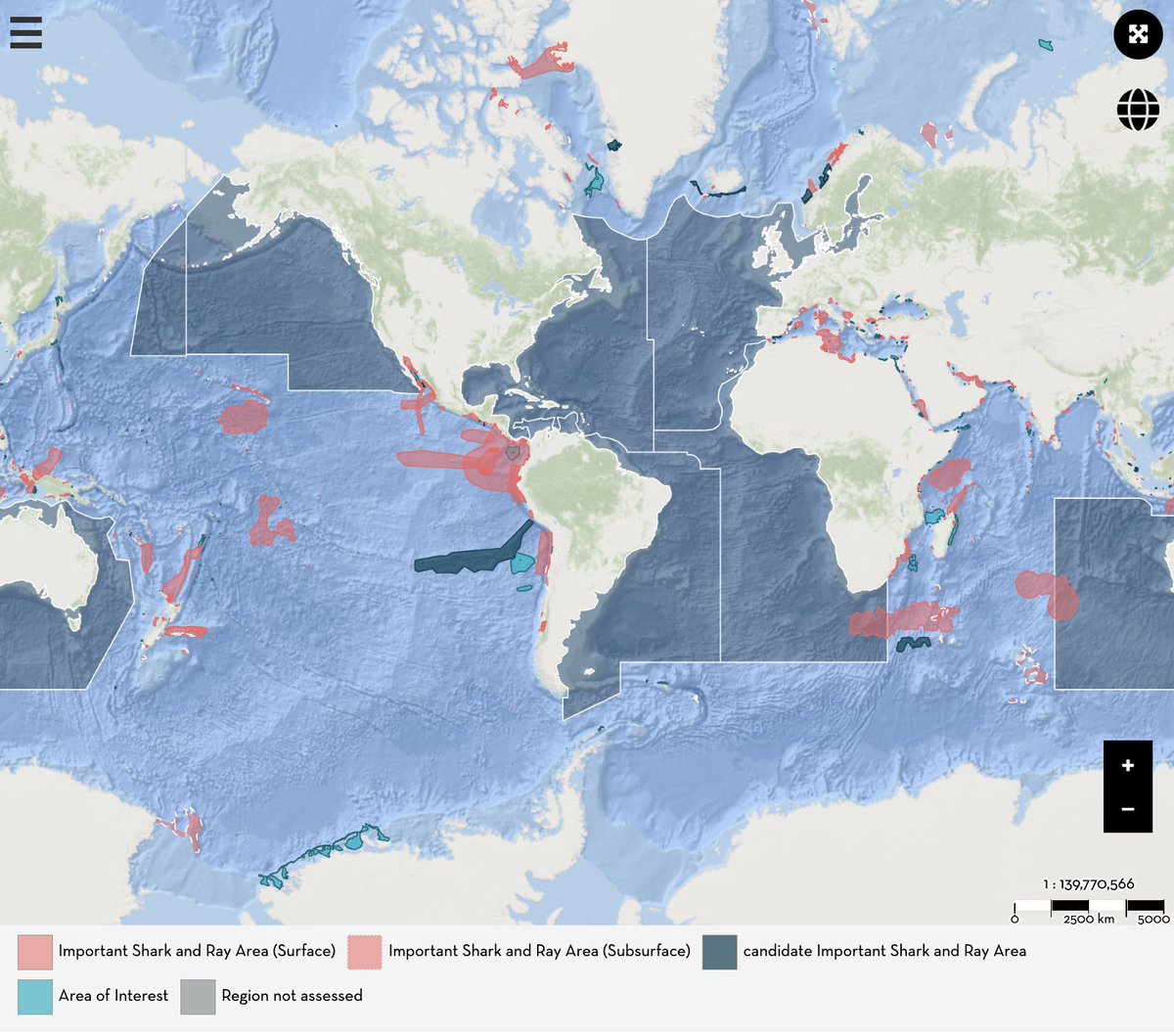 The Important Shark and Ray Areas (ISRA) project has completed another region! We are excited to announce the update to our eAtlas (sharkrayareas.org) and our latest compendium.